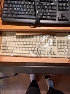 Vintage-Dell-Monitor-and-Micron-Keyboard-Computing-Lot-second-image