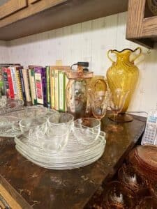 Vintage-Kitchenware-Collection-Glassware-Canisters-and-Cookbooks-third-image
