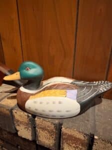 Vintage-Mid-Century-Ceramic-and-Wood-Wildlife-Figurine-Assortment-second-image