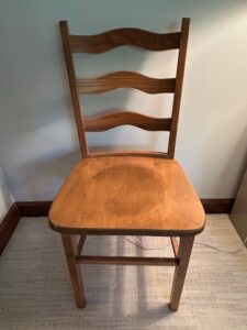 Vintage-Solid-Wood-Ladder-Back-Dining-Chair
