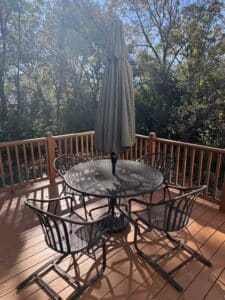 Wrought-Iron-Mesh-Patio-Dining-Set