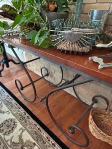 Wrought-Iron-and-Wood-Console-Table-sixth-image