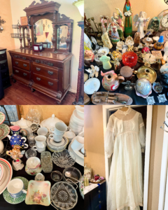 Blue Moon Estate Sale in Heritage Hills - vintage decor, kitchenware, books, outdoor + more!
