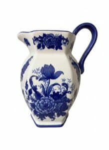 Blue-and-White-Floral-Wall-Pocket-Pitcher-B