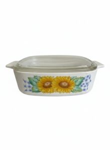CorningWare-Sunsations-Sunflower-Casserole-Dish-with-Lid