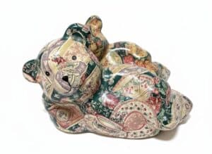 Joan-Baker-Patchwork-Teddy-Bear-Figurine