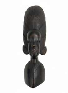 Kenyan-Ebony-Wood-Carved-Bust