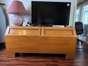 Mid-Century-Modern-Oak-Storage-Headboard