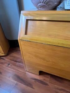 Mid-Century-Modern-Oak-Storage-Headboard-third-image