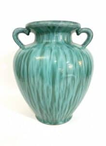 North-Carolina-Art-Pottery-Vase-with-Heart-Handles