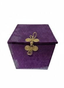 Purple-Glittered-Hinged-Trinket-Box-with-Gold-Butterfly-Clasp