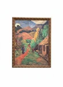 Road-in-Tahiti-by-Paul-Gauguin