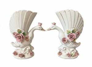 Royal-Haeger-Swan-Planters-Set-of-