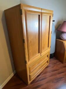 Thomasonville-Oak-Armoire-with-Drawers-second-image