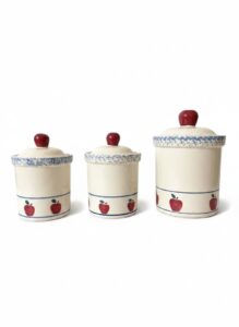 Treasure-Craft-Apple-Country-Ceramic-Canister-Set