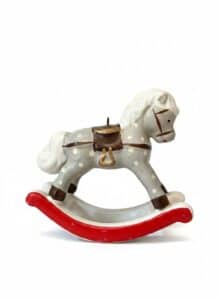 Vintage-Ceramic-Rocking-Horse-Christmas-Ornament