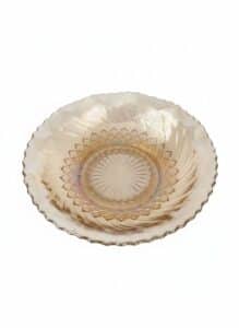 Vintage-Marigold-Carnival-Glass-Bowl