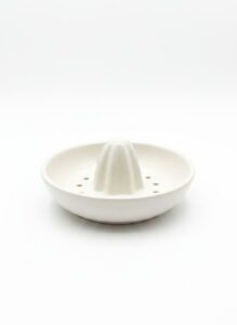 Vintage-White-Ceramic-Citrus-Juicer-Reamer-Bowl