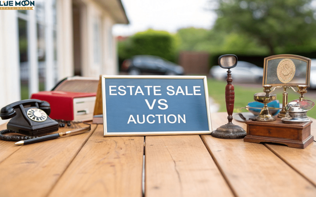 Estate Sale vs. Garage Sale vs. Auction: Which Option Gets You the Best Return?