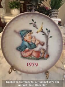 Goebel-W.-Germany-M.-J.-Hummel-ninth-Annual-Plate-Rodental