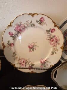 Haviland-Limoges-Schleiger-Plate