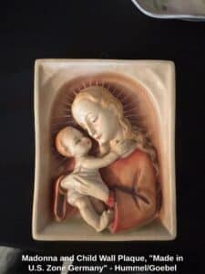 Madonna-and-Child-Wall-Plaque-Made-in-U.S.-Zone-Germany-Hummel-or-Goebel