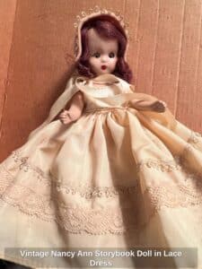 Vintage-Nancy-Ann-Storybook-Doll-in-Lace-Dress