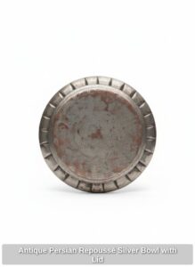 Antique-Persian-Repouss-Silver-Bowl-with-Lid-third-image-1