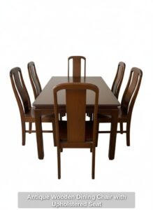 Antique-Wooden-Dining-Chair-with-Upholstered-Seat-1