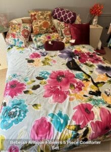 Bebejan-Antique-Flowers-Piece-Comforter-Set