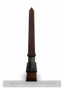Egyptian-Revival-Obelisk-with-Elephant-Base-second-image-1