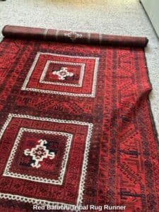 Red-Baluchi-Tribal-Rug-Runner-second-image-1