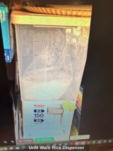 Unix-Ware-Rice-Dispenser