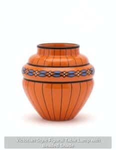 Victorian-Style-Figural-Table-Lamp-with-Beaded-Shade