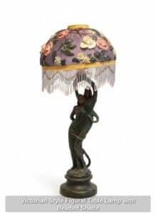 Victorian-Style-Figural-Table-Lamp-with-Beaded-Shade-second-image