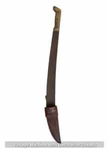 Vintage-Machete-with-Decorative-Sheath-second-image-1