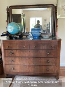 Antique-Flame-Mahogany-American-Empire-Dresser