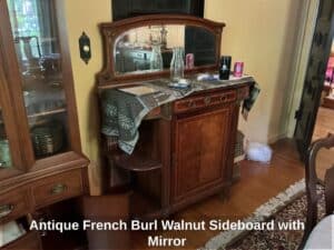 Antique-French-Burl-Walnut-Sideboard-with-Mirror
