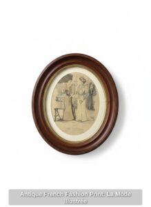 Antique-French-Fashion-Print-La-Mode-Illustre-1