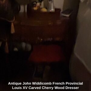 Antique-John-Widdicomb-French-Provincial-Louis-XV-Carved-Cherry-Wood-Dresser-fourth-image