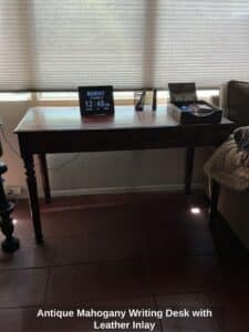 Antique-Mahogany-Writing-Desk-with-Leather-Inlay