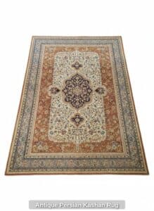 Antique-Persian-Kashan-Rug-1