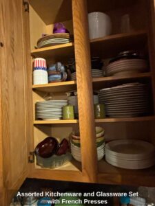 Assorted-Kitchenware-and-Glassware-Set-with-French-Presses-third-image