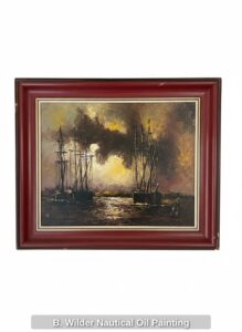 B.-Wilder-Nautical-Oil-Painting-1