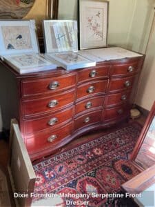 Dixie-Furniture-Mahogany-Serpentine-Front-Dresser