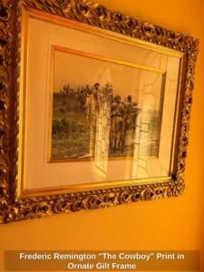 Frederic-Remington-The-Cowboy-Print-in-Ornate-Gilt-Frame