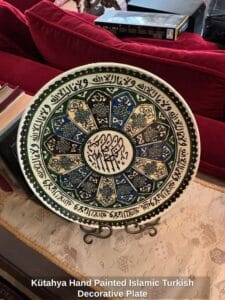 Ktahya-Hand-Painted-Islamic-Turkish-Decorative-Plate