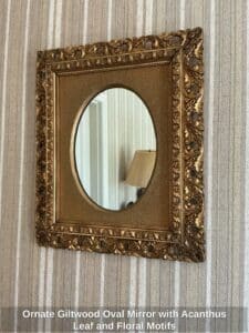Ornate-Giltwood-Oval-Mirror-with-Acanthus-Leaf-and-Floral-Motifs
