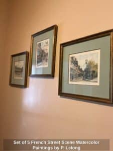 Set-of-French-Street-Scene-Watercolor-Paintings-by-P.-Lelong