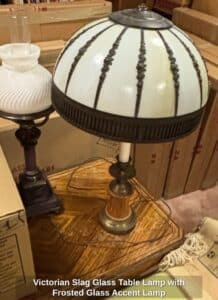 Victorian-Slag-Glass-Table-Lamp-with-Frosted-Glass-Accent-Lamp-1